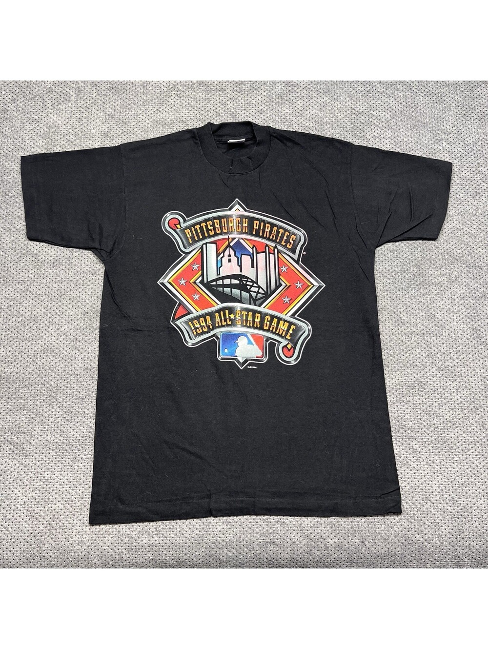 Vintage 1994 Salem Pittsburgh Pirates All-Star Game T-Shirt Large Rare Men’s